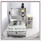 new model 4 axis wood handicraft cnc milling machine