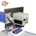 AMAN 10W 20W 30W fiber laser High quality qr code / id card / cylinder laser engraving machine
