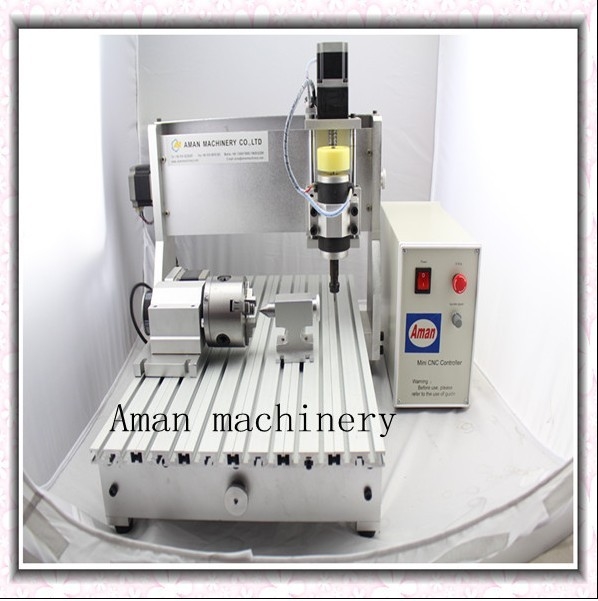 AMAN cnc engraving machine 3020 200W pcb drilling machine